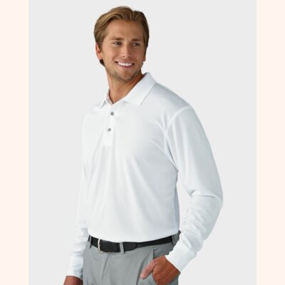 Men's Prescott Long Sleeve Polo Thumbnail