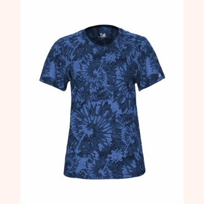 Women's Tie-Dyed Tri-Blend T-Shirt Thumbnail