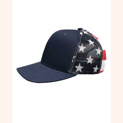 Printed Mesh Trucker Cap Thumbnail