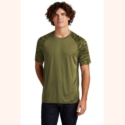 Drift Camo Colorblock Tee Thumbnail