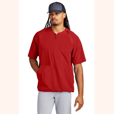 Repeat 1/2 Zip Short Sleeve Jacket Thumbnail