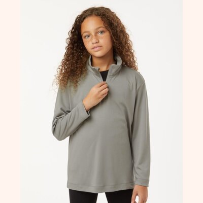 Youth Pro-Lock Performance Quarter-Zip Pullover Thumbnail