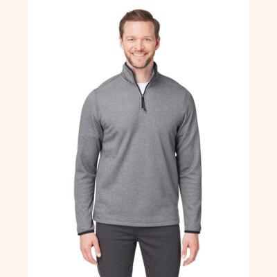 Men's Venture Heathered Stripe Quarter-Zip Pullover Thumbnail