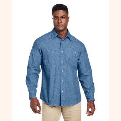 Unisex Denim Shirt Jacket Thumbnail