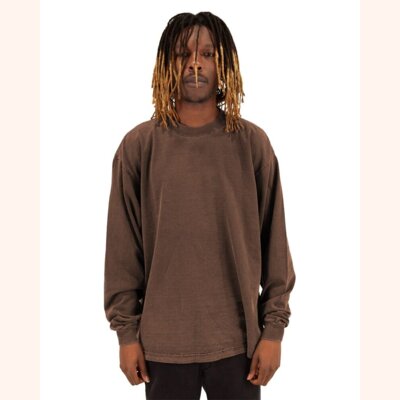 Unisex Max Heavyweight Garment-Dyed Long Sleeve Tee Thumbnail