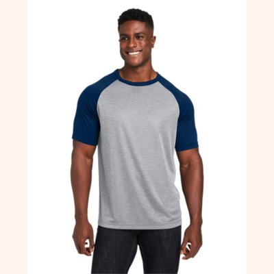 Unisex Zone Colorblock Raglan T-Shirt Thumbnail