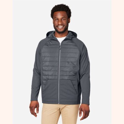 Unisex Techno Lite Hybrid Hooded Jacket Thumbnail