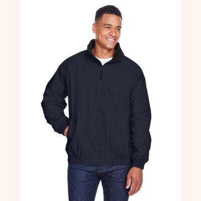 Unisex Fleece Lined Nylon Jacket Thumbnail