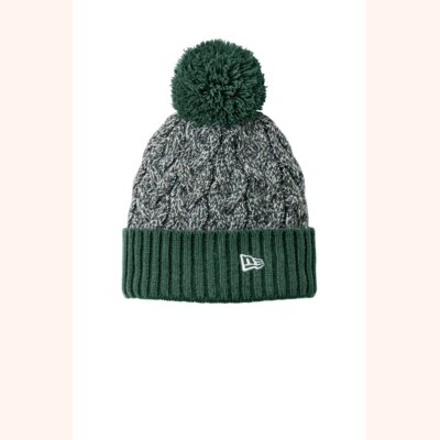 Marled Knit Pom Beanie Thumbnail