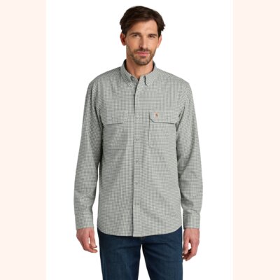 Rugged Flex ® Plaid Long Sleeve Shirt Thumbnail