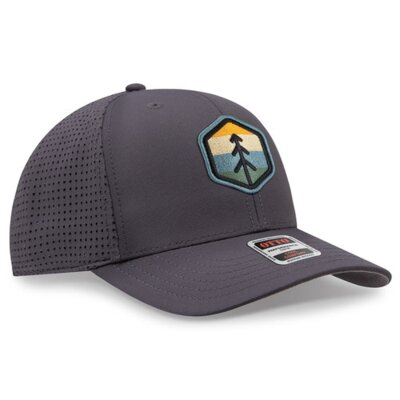OTTO CAP® 6 Panel Mid Profile Baseball Cap Thumbnail