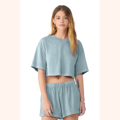 Women's Heavyweight Garment Dyed Cropped Tee Thumbnail