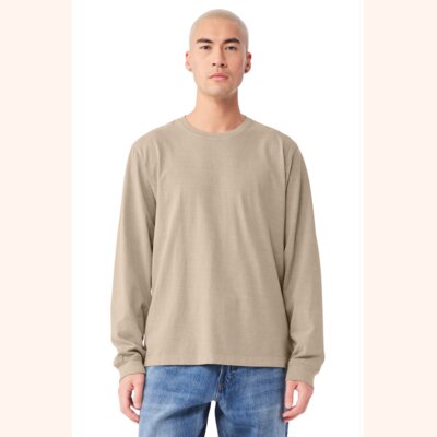 Unisex Heavyweight Garment Dyed Long Sleeve Tee Thumbnail