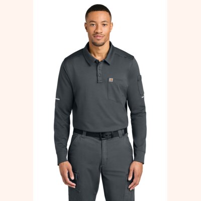 FLD & Rscu Long Sleeve Polo Thumbnail