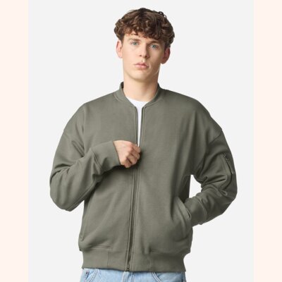 Unisex French Terry Bomber Jacket Thumbnail