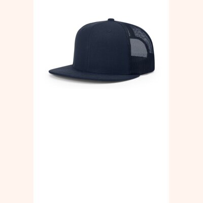 Acrylic Wool Blend Flatbill Trucker Thumbnail