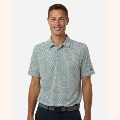 Men's Ultimate365 Mesh Tango Print Climacool Polo Thumbnail
