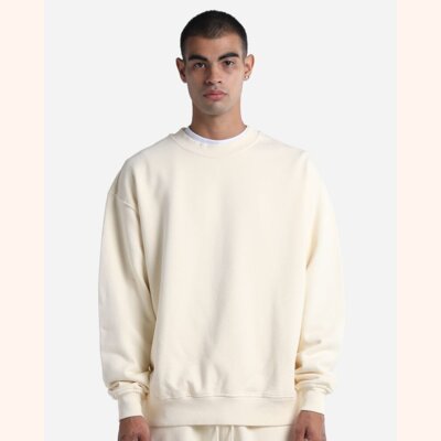Unisex Max Heavy Fleece Garment-Dyed Crewneck Sweatshirt Thumbnail