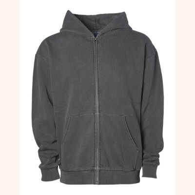 Unisex Mainstreet Heavyweight Full-Zip Hooded Sweatshirt Thumbnail