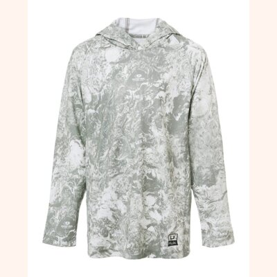 Youth Pursuit Mossy Oak Printed Hooded Long Sleeve T-Shirt Thumbnail