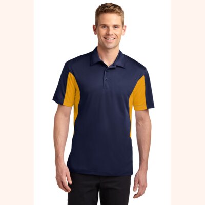 Side Blocked Micropique Sport Wick ® Polo Thumbnail