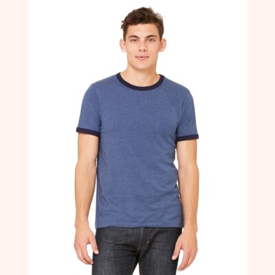 Men's Jersey Heather Ringer Tee Thumbnail