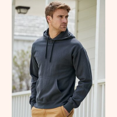 Unisex Garment-Dyed Hooded Sweatshirt Thumbnail