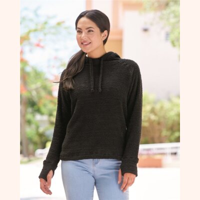 Women’s Teddy Fleece Hooded Sweatshirt Thumbnail