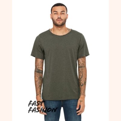 Unisex FWD Fashion Triblend Raw Neck Tee Thumbnail