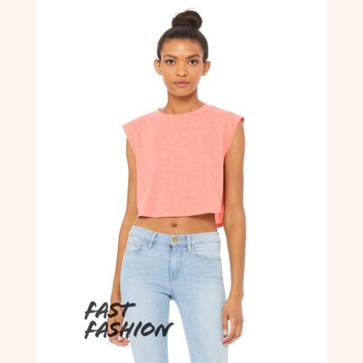 FWD Fashion Women's Festival Crop Tank Thumbnail