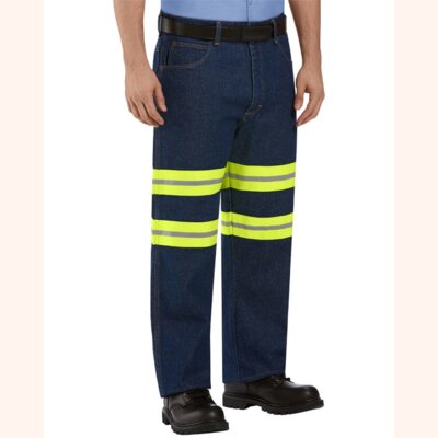 Men's Enhanced Visibility Relaxed Fit Jeans Thumbnail