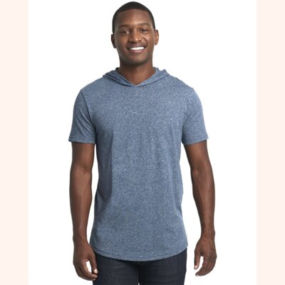 Unisex Mock Twist Hoodie T-Shirt Thumbnail