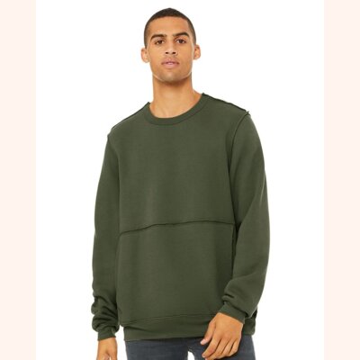 FWD Fashion Raw Seam Crewneck Sweatshirt Thumbnail