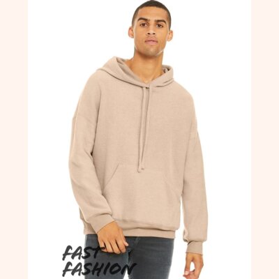 Unisex FWD Fashion Sueded Fleece Hoodie Sweatshirt Thumbnail