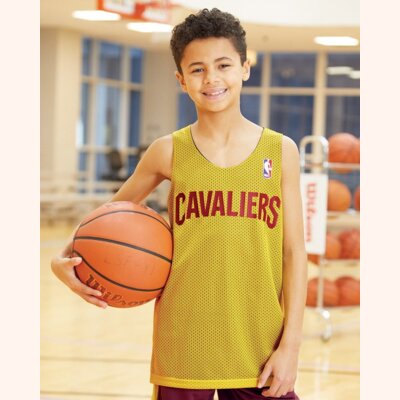Youth NBA Logo'd Reversible Jersey Thumbnail