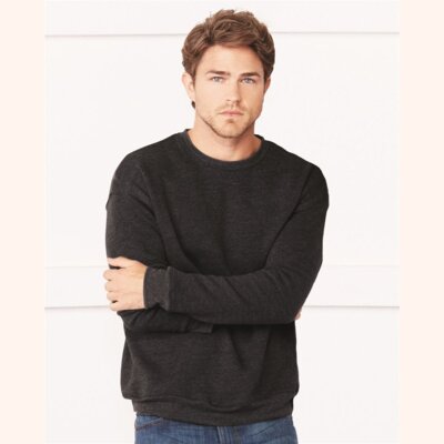Bradshaw Unisex Sponge Fleece Drop Shoulder Crewneck Sweatshirt Thumbnail
