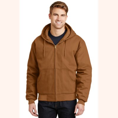 Duck Cloth Hooded Work Jacket Thumbnail