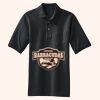 Heavyweight Cotton Pique Polo with Pocket Thumbnail