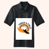 Heavyweight Cotton Pique Polo with Pocket Thumbnail