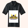 Heavyweight Cotton Pique Polo with Pocket Thumbnail
