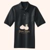 Heavyweight Cotton Pique Polo with Pocket Thumbnail