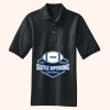 Heavyweight Cotton Pique Polo with Pocket Thumbnail