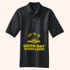 Heavyweight Cotton Pique Polo with Pocket Thumbnail