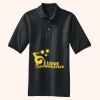 Heavyweight Cotton Pique Polo with Pocket Thumbnail