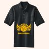 Heavyweight Cotton Pique Polo with Pocket Thumbnail