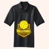 Heavyweight Cotton Pique Polo with Pocket Thumbnail