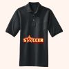 Heavyweight Cotton Pique Polo with Pocket Thumbnail