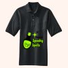 Heavyweight Cotton Pique Polo with Pocket Thumbnail