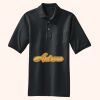 Heavyweight Cotton Pique Polo with Pocket Thumbnail