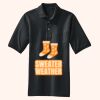 Heavyweight Cotton Pique Polo with Pocket Thumbnail